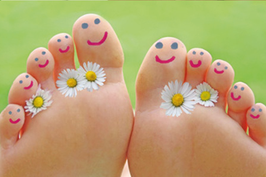 Non dimenticar… che anche i piedi hanno sete!