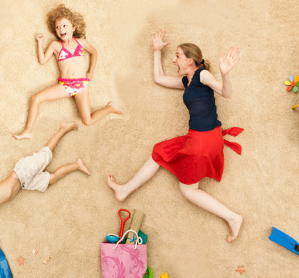 Le mamme in spiaggia, una specie non protetta!