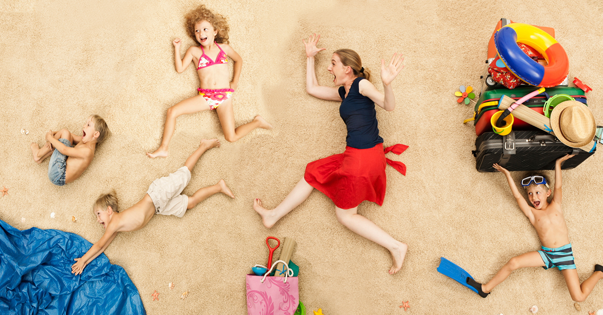 Le mamme in spiaggia, una specie non protetta!