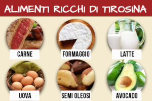 alimenti tirosina