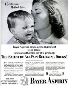 aspirina pubblicità