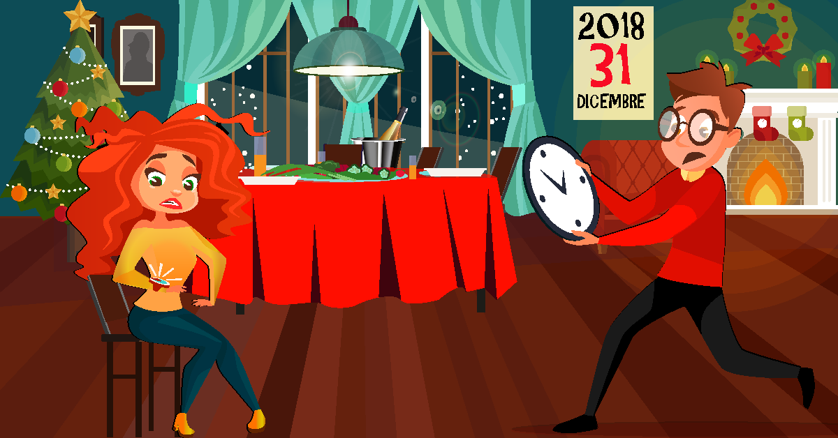 Il 2018 sta per finire… Capodanno, che stress!