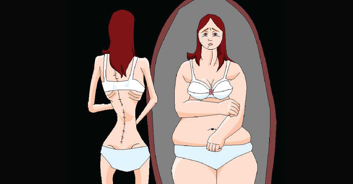 Anoressia: una bugia dello specchio