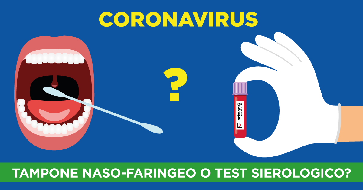 Tampone o test sierologico? Come si diagnostica il Coronavirus?